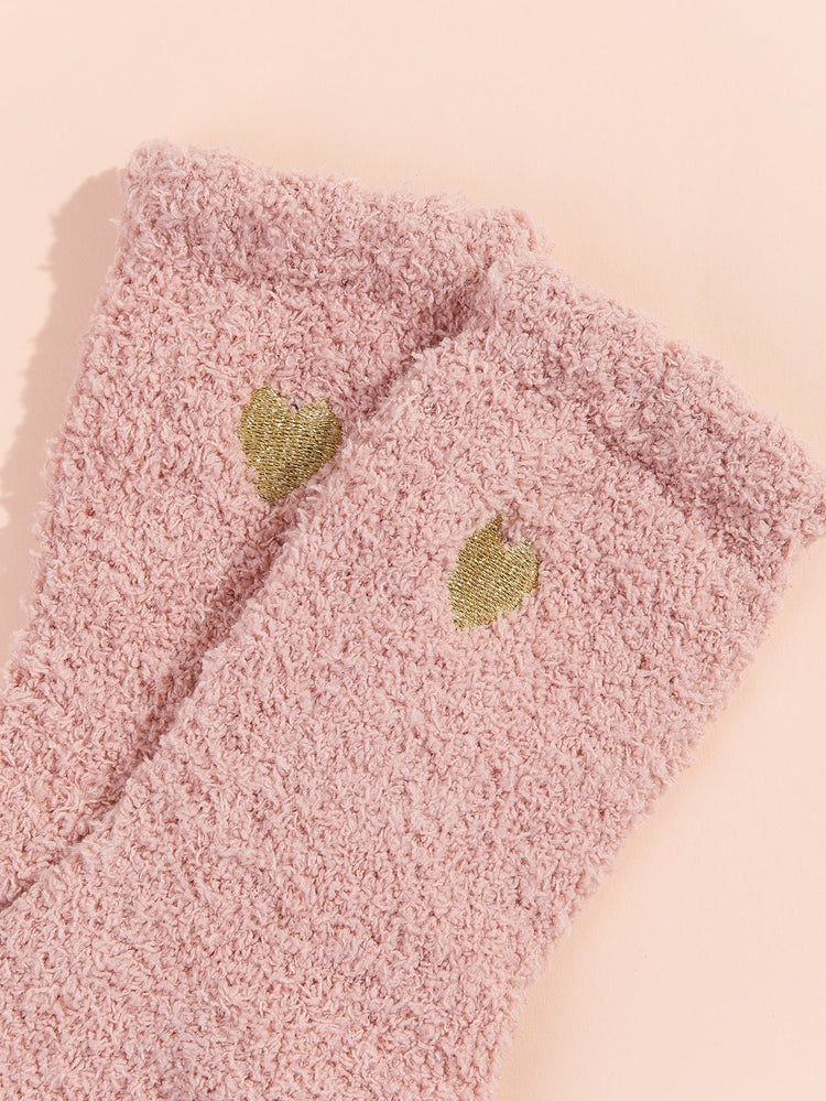 PINK FUZZY SOCKS