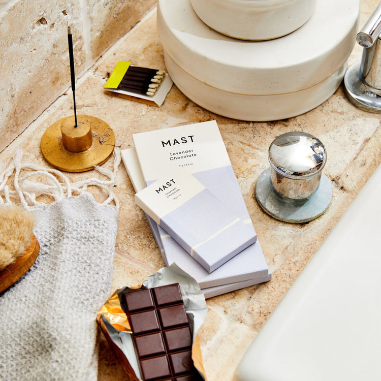 LAVENDER CHOCOLATE BAR LARGE