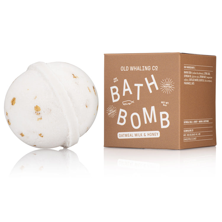 OATMEAL MILK & HONEY BATH BOMB