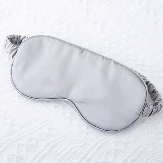 SATIN SLEEP EYE MASK - GRAY